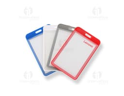 Porta Crachá Plástico: ideal para identificação de funcionários e eventos corporativos. Prático, resistente e personalizável.
