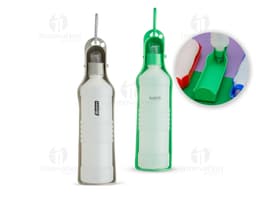 Water Bottle Drinker Pet 420ml - The perfect bottle to stay hydrated throughout the day. Made from high-quality transparent
