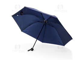 Manual nylon vinyl umbrella with a modern design in colorful and vibrant tones. The steel frame provides protection against