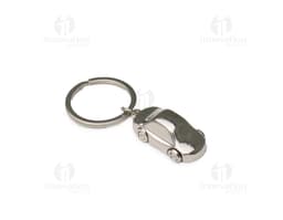 Chaveiro metal cromado com design elegante e seguro. Perfeito para manter suas chaves sempre ao alcance, garantindo