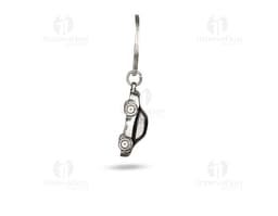 Chaveiro metal - mantenha suas chaves seguras e acessíveis com estilo! Este elegante chaveiro de metal cromado oferece