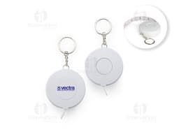 Cinta métrica de 3 metros en un estilo elegante y decorativo, con diseño festivo y elementos de celebración. Con detalles en