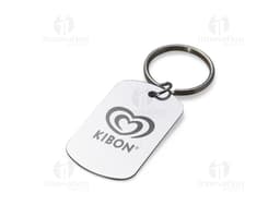Metal tag keychain: the perfect accessory to add a touch of elegance and security to your daily life. Ideal for gifting