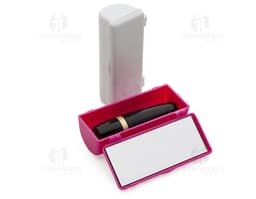 Porta Batom Plástico Amarelo para Brindes e Promoções. Ideal para brindes promocionais de empresas de cosméticos. Prático