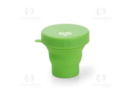 Copo retrátil de silicone 150ml - Ideal para viagens e momentos ao ar livre. Leve, prático e sustentável. Disponível nas