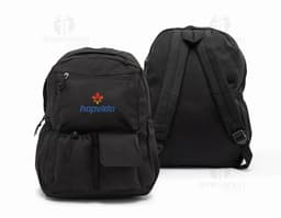 Mochila de poliéster USB de 25 litros - Ideal para viagens e negócios. Design moderno, espaçosa e resistente. Perfeita para