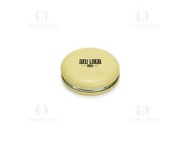 Espejo Doble Recubierto en PU con reflejo de huevos de gallina, polvo de maquillaje, alimentos saludables, íconos coloridos y