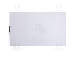 Product BBQ Set 6 Pieces including knife, fork, spatula, tongs, brush, and knife sharpener on a white background.