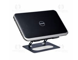 Suporte metálico para celular com rotação de 360º.