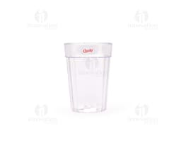 Copo plástico transparente de 190ml.