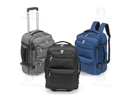 17 Liter Polyester Backpack in gray, ideal for carrying items and belongings with ample internal space and padded straps for