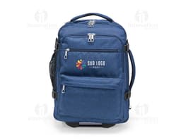 17 Liter Polyester Backpack in gray, ideal for carrying items and belongings with ample internal space and padded straps for