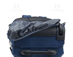 17 Liter Polyester Backpack in gray, ideal for carrying items and belongings with ample internal space and padded straps for
