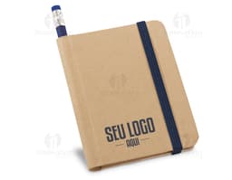 VILAÇA A7 notebook with a hard cover made of paper with 140 blank pages