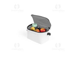 CANCUN Cooler Bolsa térmica em poliéster reciclado 600D com interior forrado em PEVA 7 L