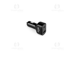 DIRAC Adaptador de isqueiro com porta USBA 18W e USBC 20W em 100 rABS