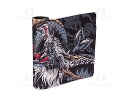 Polyester desk pad for desk protection.