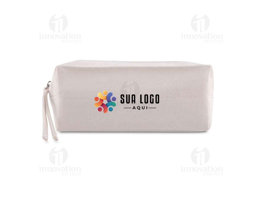 Necessaire em algodão reciclado 340gm²