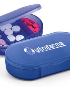 Porta Comprimidos Plástico - Organize seus medicamentos de forma prática e segura. Ideal para viagens, trabalho e dia a dia. Mantenha sua saúde sempre em primeiro lugar. Garanta já o seu!