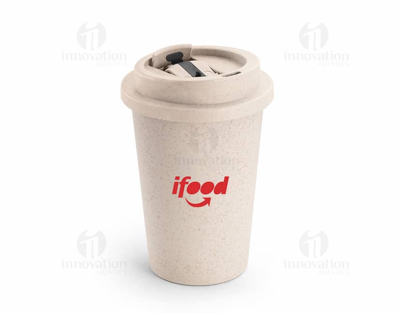 Kit com 6 porta copos variados em formas geométricas e cores vibrantes.