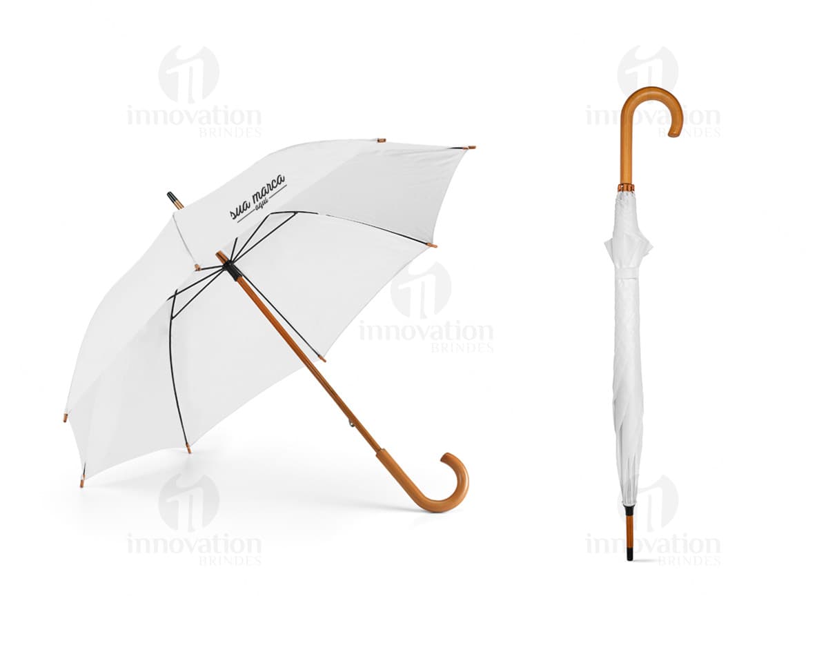 Guarda chuva invertido com forro.