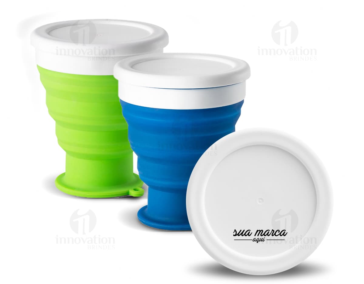 Um kit com 6 porta copos em diversos designs coloridos e estampas geométricas.