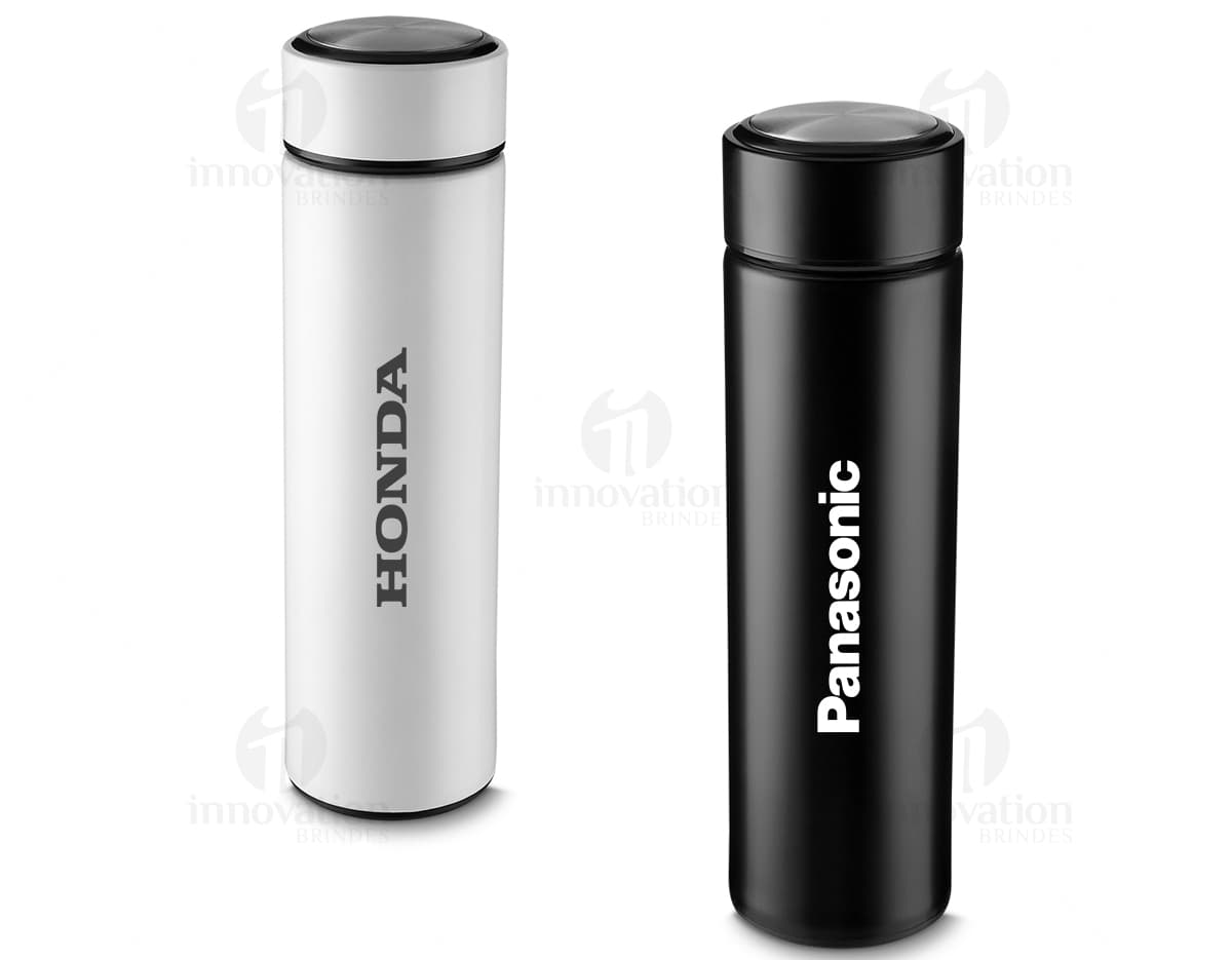 Garrafa térmica de 500ml em aço inoxidável 304.