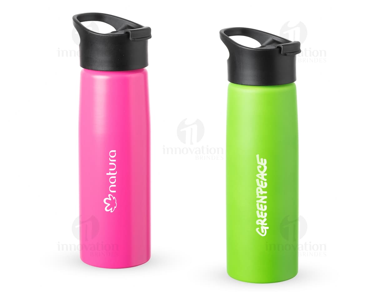 Kit com 6 porta copos em cores sortidas.