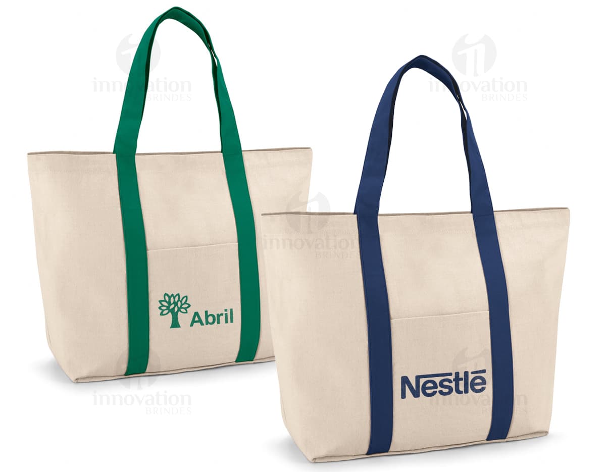 SACOLA 530 x 380 mm em cor laranja, feita de material resistente para transporte de compras e objetos diversos.