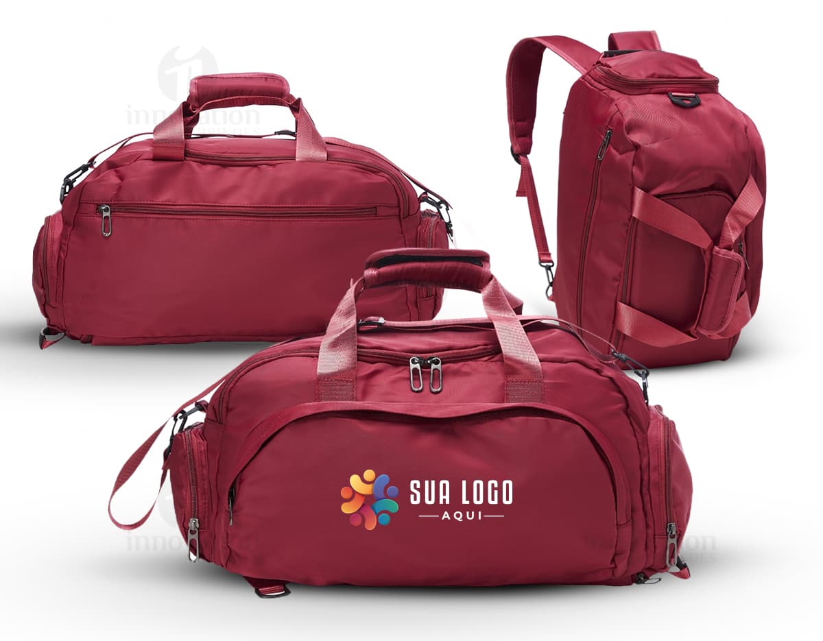 Suporte de metal para bolsa em acabamento prateado, com design elegante e resistente.