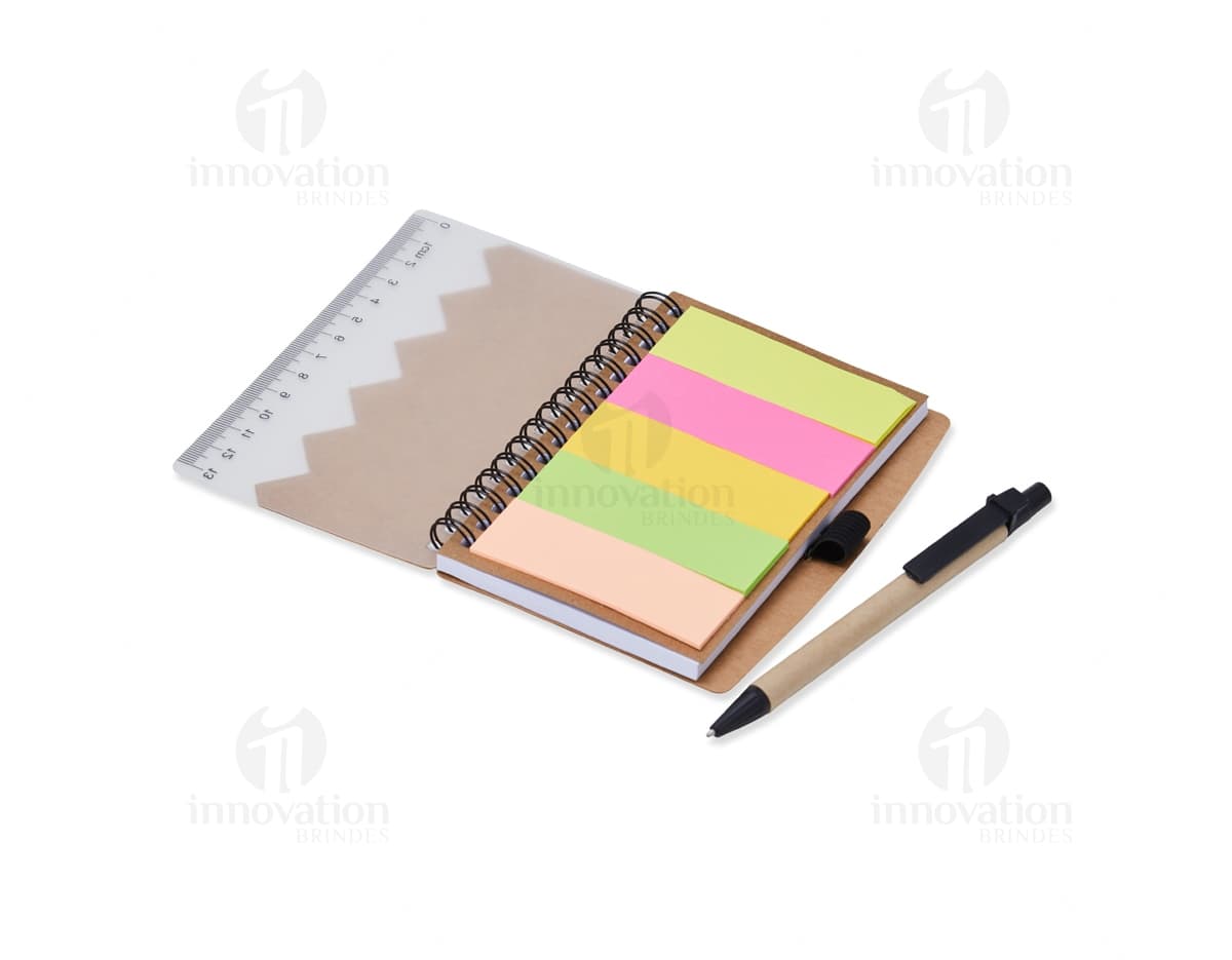 Bloco de anotações 13x10 para organização no escritório ou na escola. Perfeito para escrever lembretes e mensagens. Ideal para estudos, reuniões e finanças. Adquira já o seu!