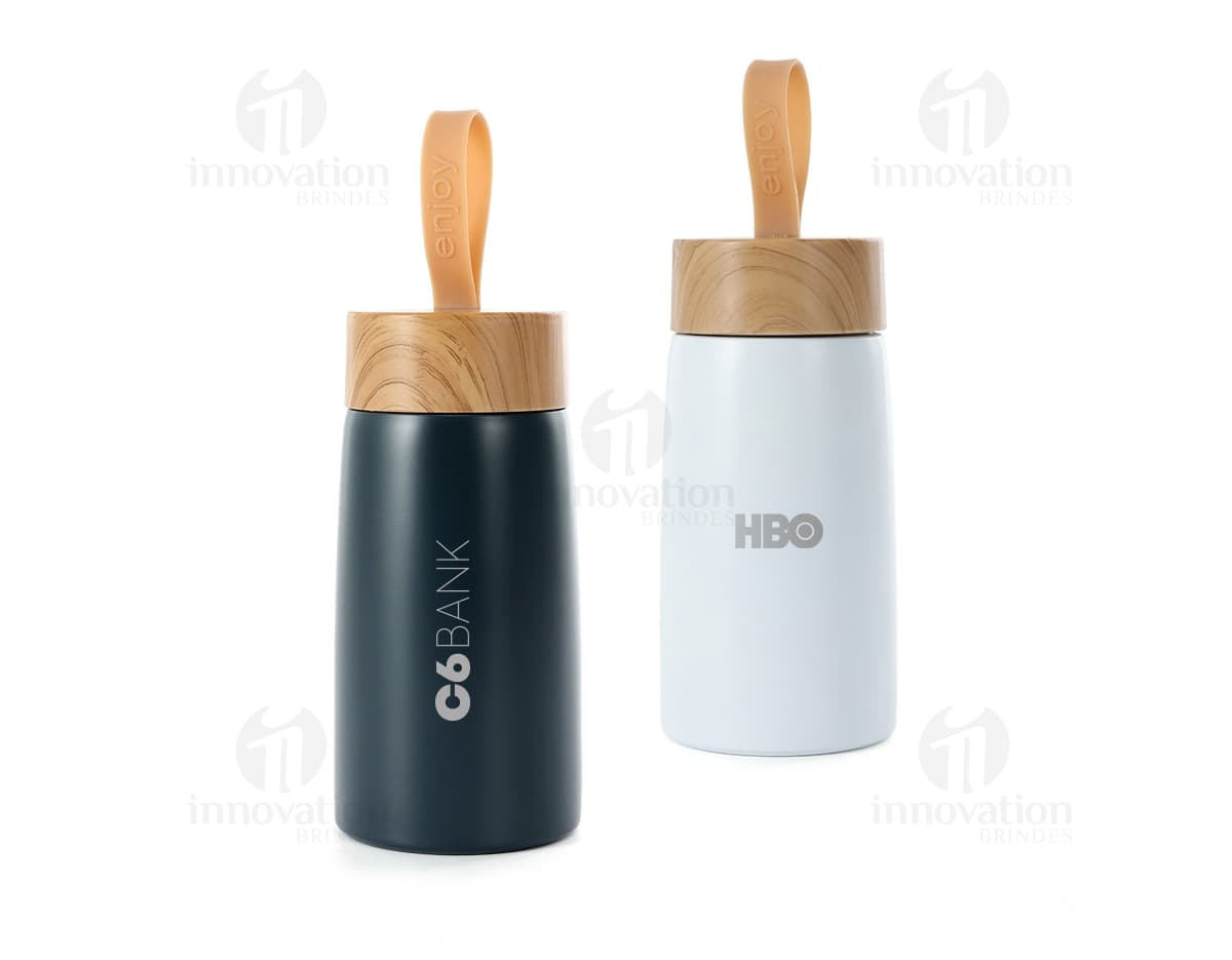 Kit com 6 porta copos em diferentes cores e padrões.