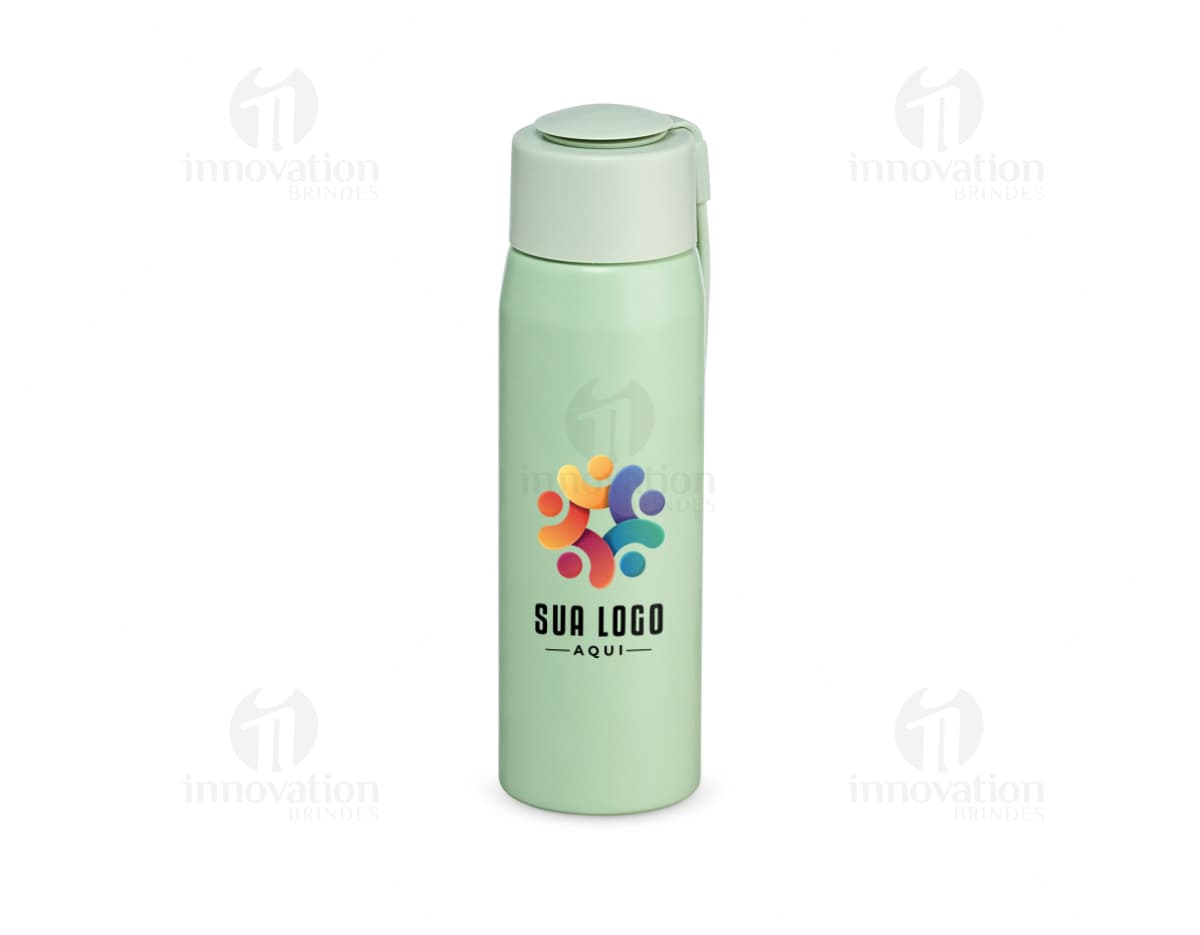 Kit com 6 porta copos em tons de azul e verde, com estampas de plantas e folhas.