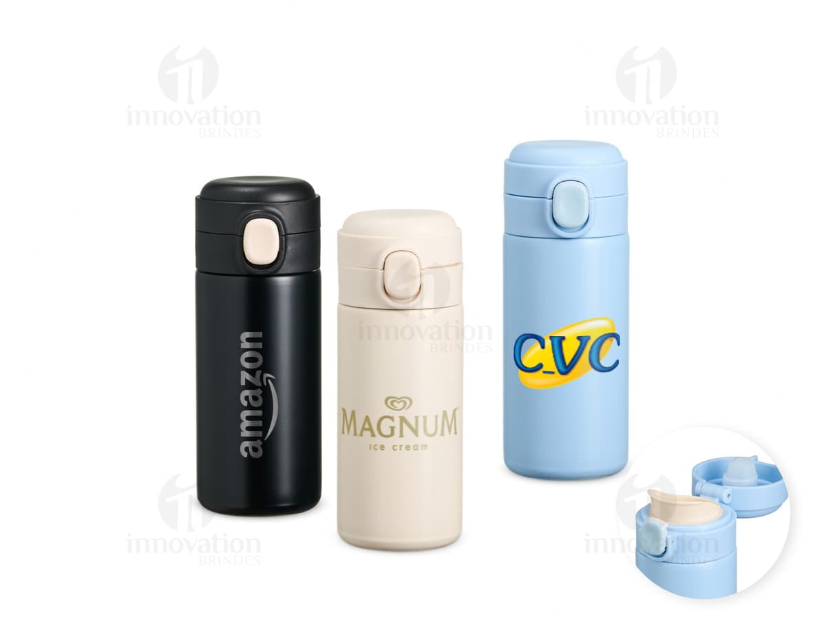 Kit com 6 porta copos de cores diferentes.