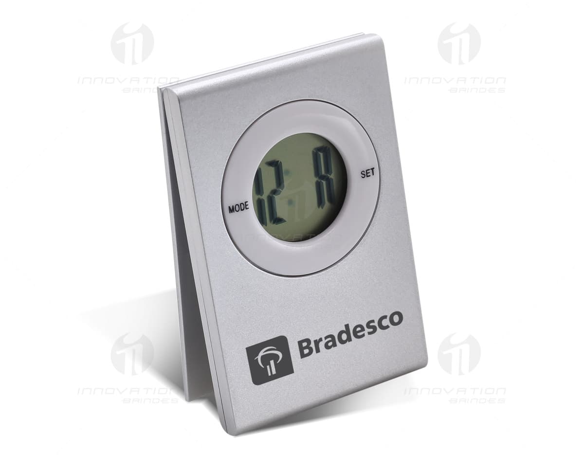 Suporte para caneta e relógio em metal cromado, com design elegante e moderno. Suporte para caneta e relógio em metal cromado, com design elegante e moderno.