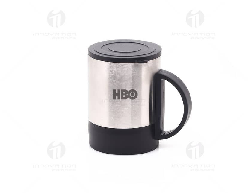 Kit com 6 porta copos em formato circular com estampas coloridas e desenhos abstratos.