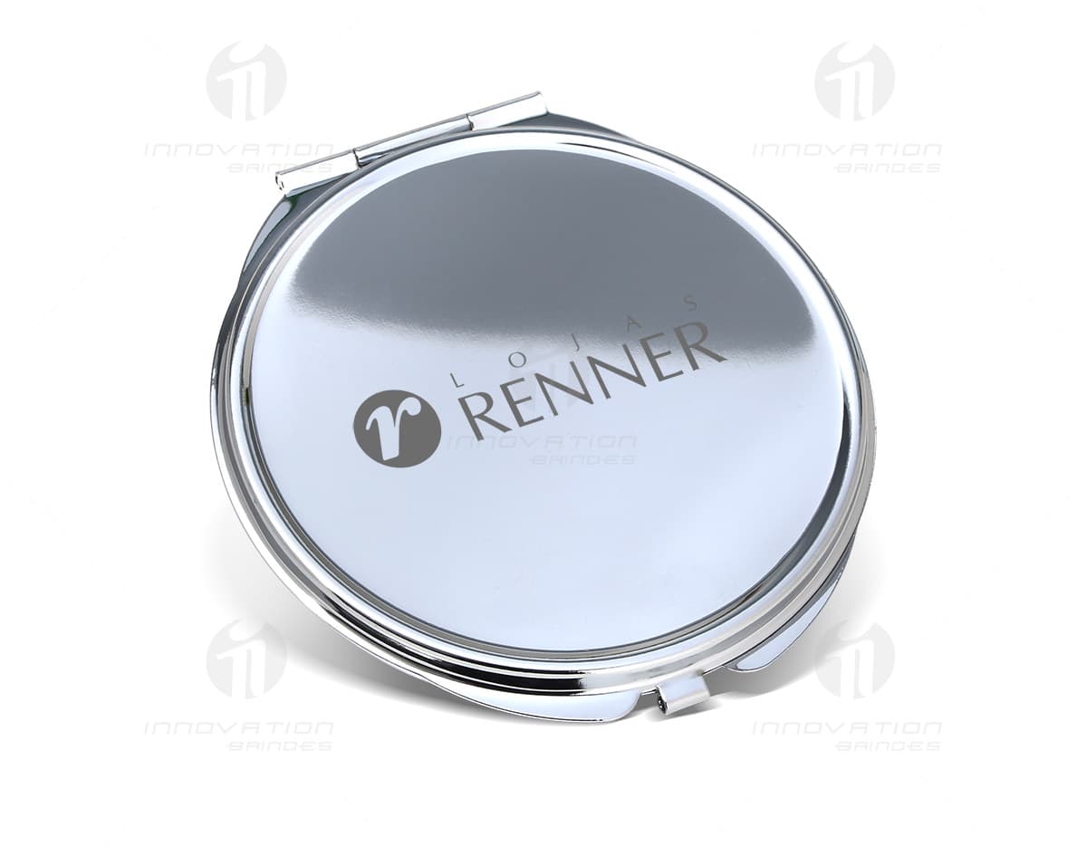 Espelho duplo de plástico com design elegante e moderno. Espelho duplo de plástico com design elegante e moderno.