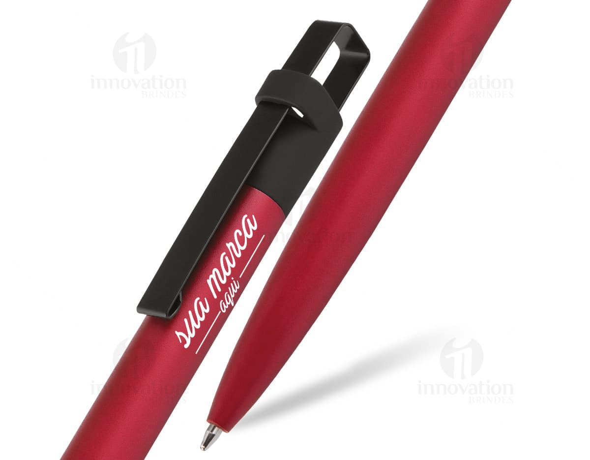 Caneta chave de fenda com ponta de metal e corpo em formato de chave de fenda. Caneta chave de fenda com ponta de metal e corpo em formato de chave de fenda.