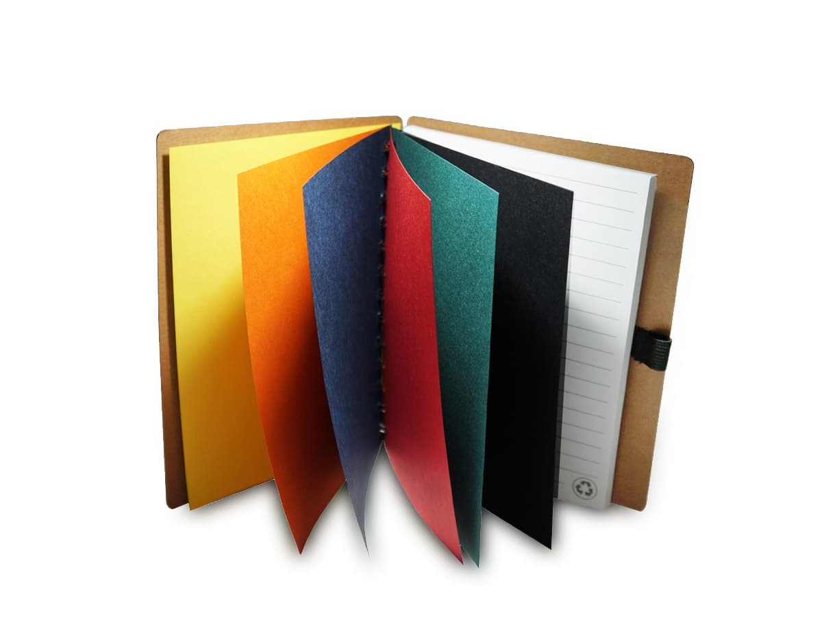 Bloco Ecológico Reciclagem na Capa, com design sustentável e cores vibrantes. Bloco Ecológico Reciclagem na Capa, com design sustentável e cores vibrantes.