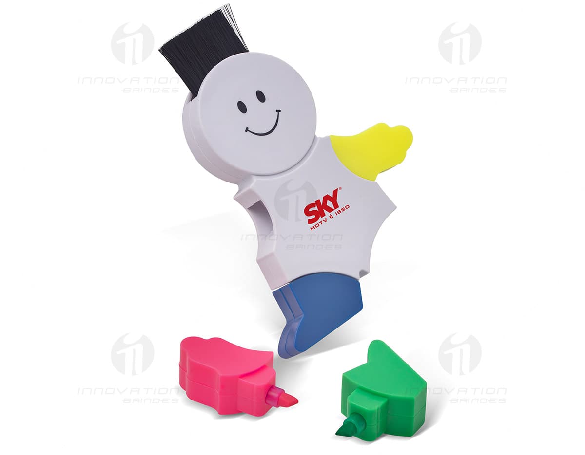 Caneta plástica com marca texto - 10: Ilustração de personagem divertido e fofo em vetor. Ideal para uso corporativo, crianças e desenvolvimento pessoal. Além de funcional, é um símbolo de criatividade e conquistas. Aproveite essa oferta especial de brinde para promover seus serviços com um toque único de design gráfico. Caneta plástica com marca texto - 10: Ilustração de personagem divertido e fofo em vetor. Ideal para uso corporativo, crianças e desenvolvimento pessoal. Além de funcional, é um símbolo de criatividade e conquistas. Aproveite essa oferta especial de brinde para promover seus serviços com um toque único de design gráfico.