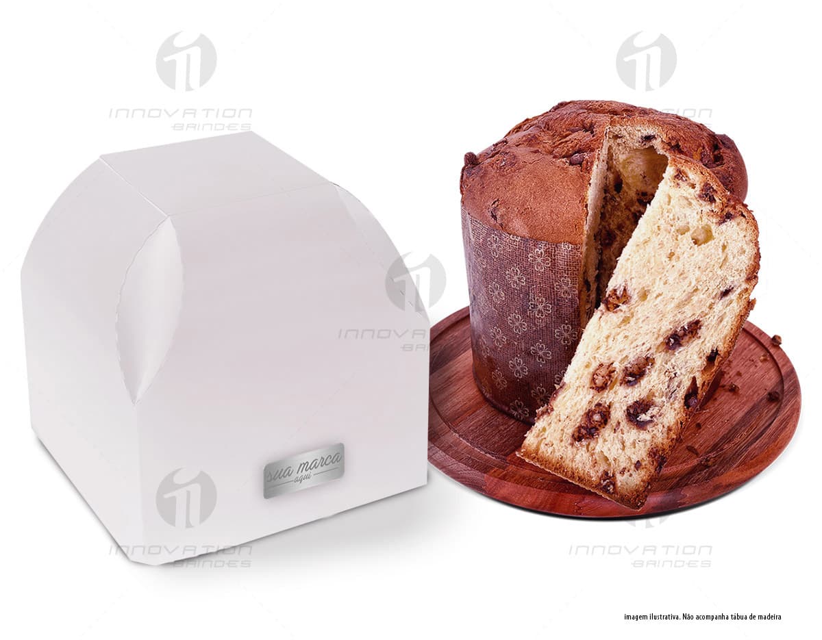 Panettone de chocolate de 700 gramas. Panettone de chocolate de 700 gramas.