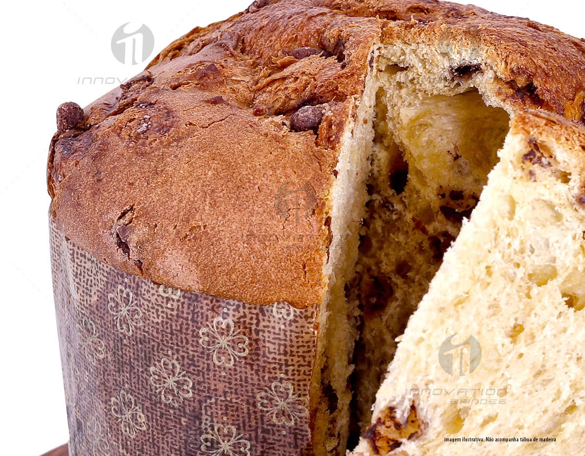 Panettone de chocolate de 700g. Panettone de chocolate de 700g.