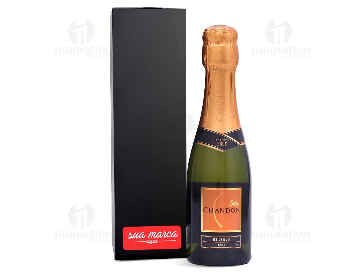 Garrafa do produto Chandon Réserve Baby 187ml - Brut. Garrafa do produto Chandon Réserve Baby 187ml - Brut.