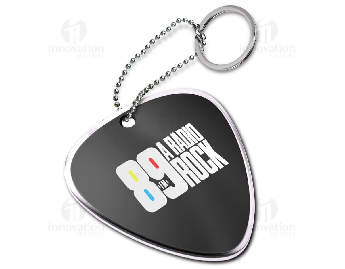 Chaveiro de metal com chapa frontal e verso liso. Chaveiro de metal com chapa frontal e verso liso.