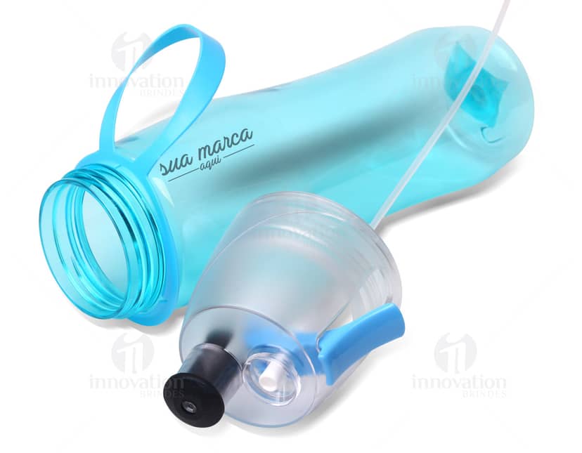 Squeeze plástico com borrifador de 700ml.