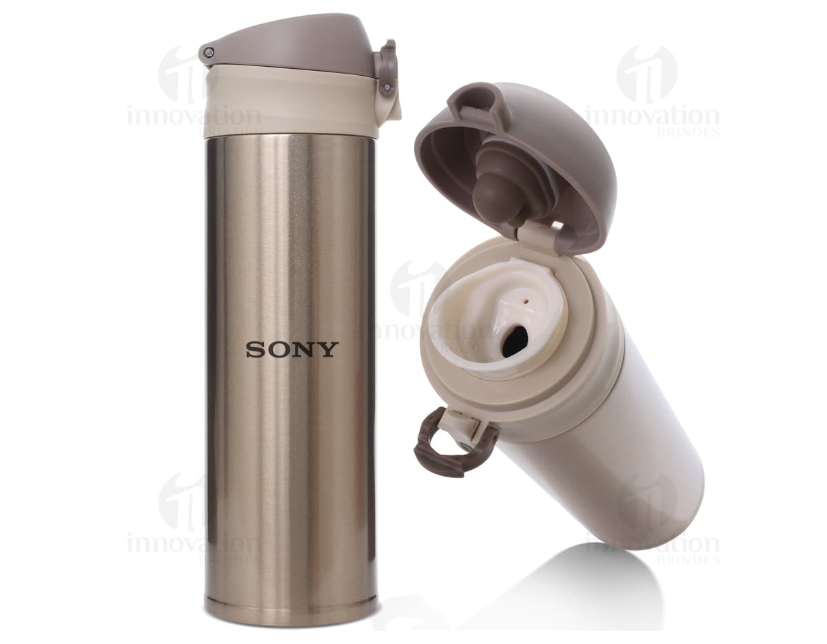 Garrafa térmica de 450ml que está fora de linha. Garrafa térmica de 450ml que está fora de linha.
