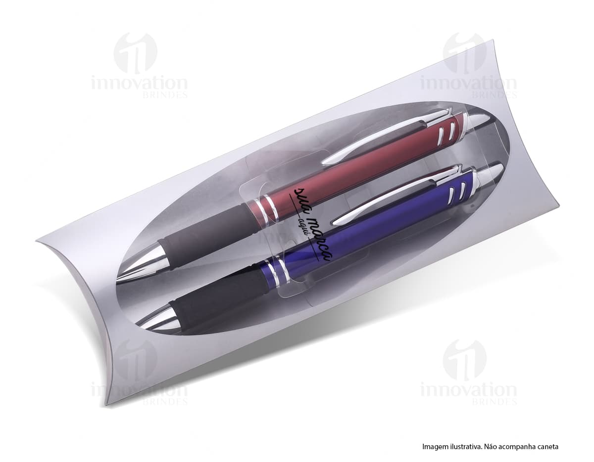 Estojo para caneta em PVC na cor preta com capacidade para armazenar até 01 caneta. Estojo para caneta em PVC na cor preta com capacidade para armazenar até 01 caneta.