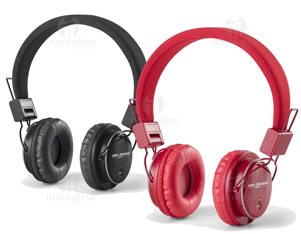 Fone de ouvido com tecnologia Bluetooth e leitor de cartões TF. Fone de ouvido com tecnologia Bluetooth e leitor de cartões TF.