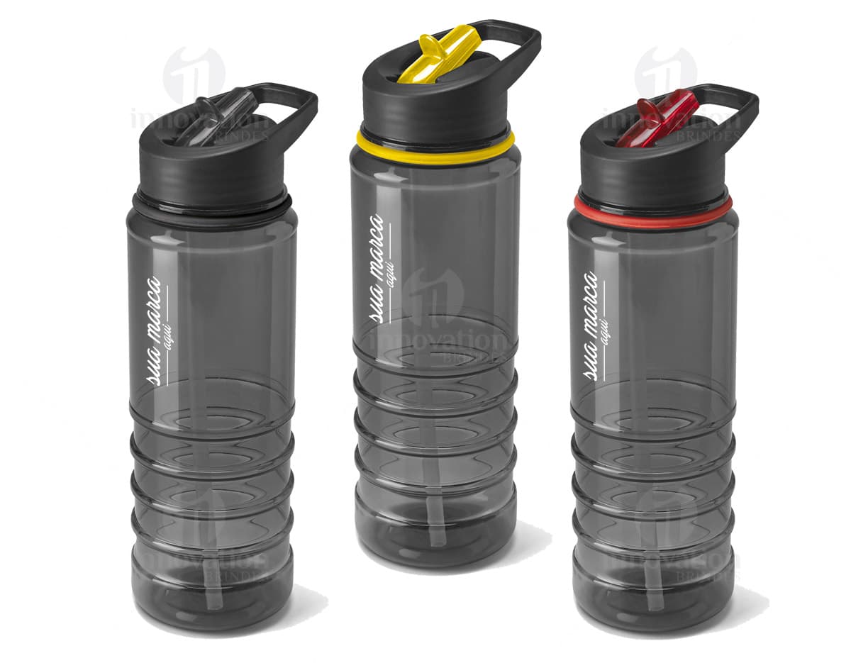 Squeeze plástico de 640 ml - 01 em cor sólida. Squeeze plástico de 640 ml - 01 em cor sólida.