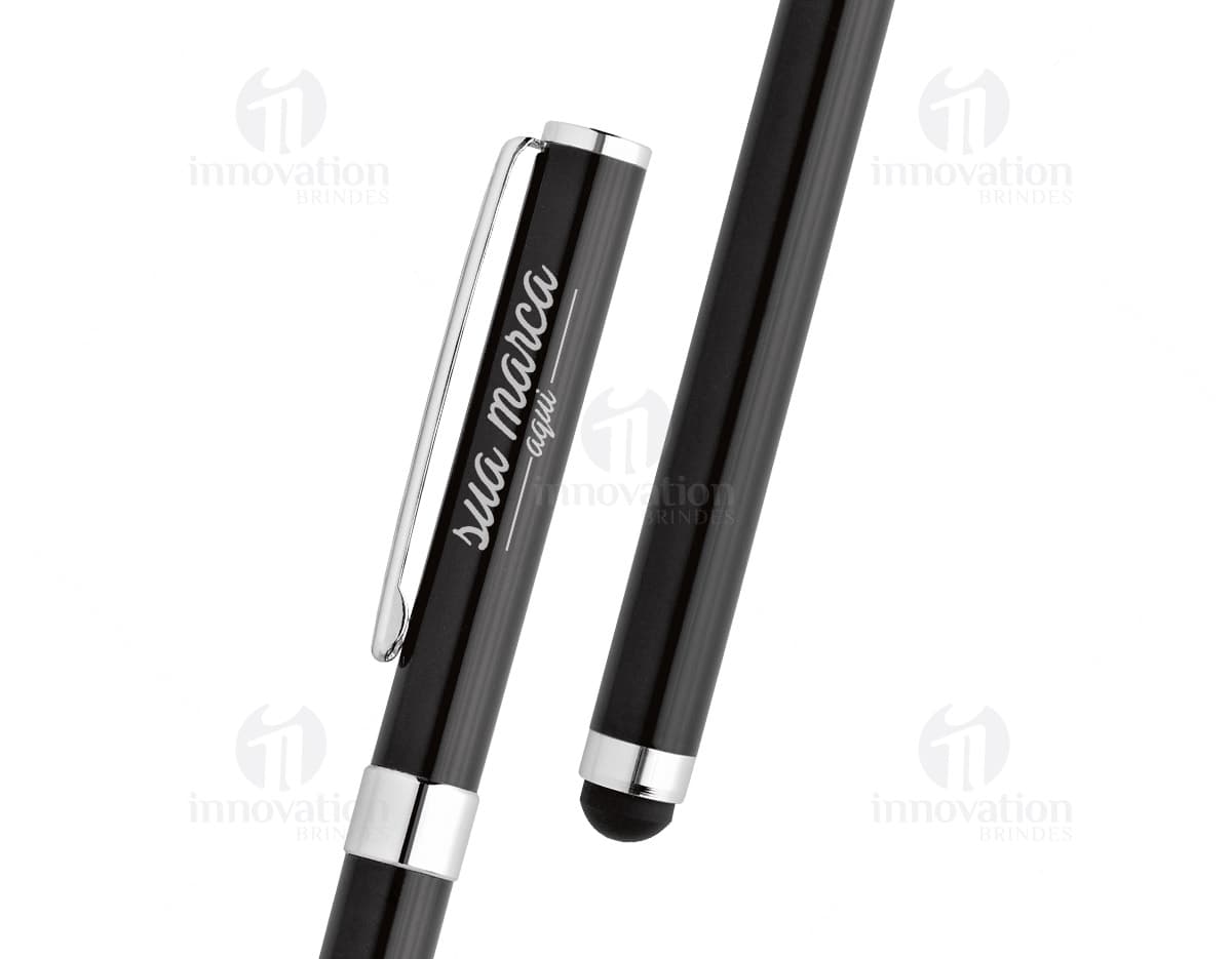 Caneta de metal com touch - 05: seu companheiro de escrita elegante e funcional! Ideal para uso no escritório, a caneta combina elegância e praticidade, sendo perfeita para assinar documentos e fazer anotações. Garanta já a sua! Caneta de metal com touch - 05: seu companheiro de escrita elegante e funcional! Ideal para uso no escritório, a caneta combina elegância e praticidade, sendo perfeita para assinar documentos e fazer anotações. Garanta já a sua!